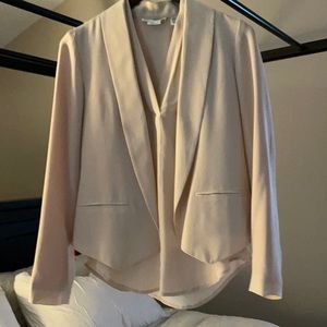 100% SILK luxurious jacket and sleeveless top.